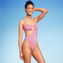 Women's Cut Out One Piece Swimsuit - Wild Fable™ Pink Lurex 13 Women's Cut Out One Piece Swimsuit - Wild Fable™ Pink Lurex -Herday Fashion GUEST f4f3e4fb f344 4c78 af4b c2b9db758ec0