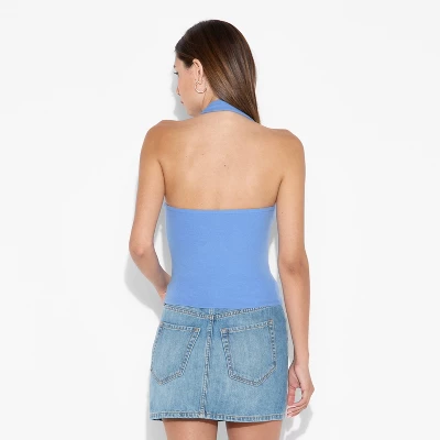 Women's Side-Tie Halter Tank Top - Wild Fable™ 4 Women's Side-Tie Halter Tank Top - Wild Fable™ - Image 2