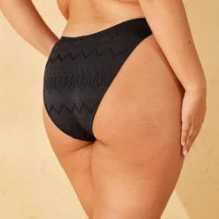 Women's Eyelet Low-Rise High Leg Extra Cheeky Bikini Bottom - Wild Fable™ Black 10 Women's Eyelet Low-Rise High Leg Extra Cheeky Bikini Bottom - Wild Fable™ Black -Herday Fashion GUEST f69c70cc 5802 4389 b5e4 3782be21750b