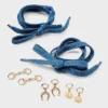 Denim Shoelace And Shoe Charm Set - Wild Fable™ Gold -Herday Fashion GUEST f9f27e1f d3a5 4e00 94e0 56c108113c0e