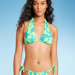 Women's Bead Detail U-Neck Multi-Way Bralette Bikini Top - Wild Fable™ Multi Tropical Print -Herday Fashion GUEST fbf86b2e 0a79 48df 858c 05241b134f6c