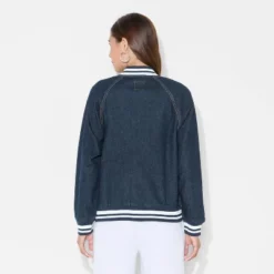 Women's Denim Varsity Jacket - Wild Fable™ -Herday Fashion GUEST fdda3dd6 b833 42d1 a9a1 cb2f8bf5224e